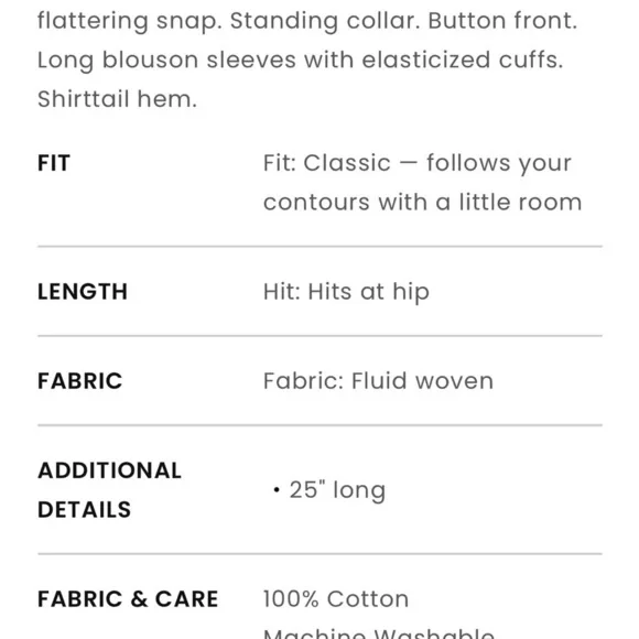 LOFT - BLUE PAISLEY RUFFLE FRONT PLACKET SHIRT - SIZE L - Picture 4 of 6